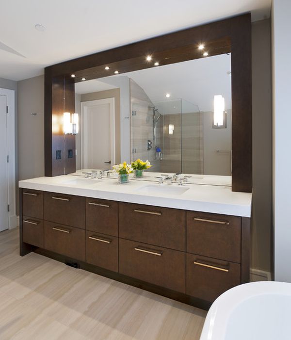 Flattering Lighting For Your Home Make, Recessed Lighting Over Bathroom Mirror